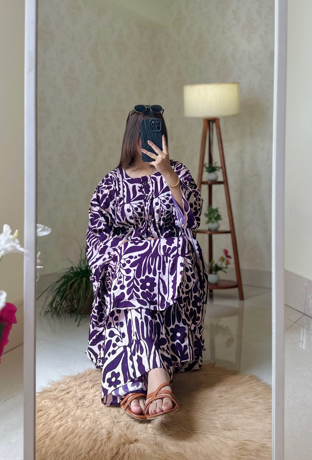 Kaftan Co Ord's Purpl x Pink
