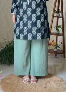 Plazo Pants Mint