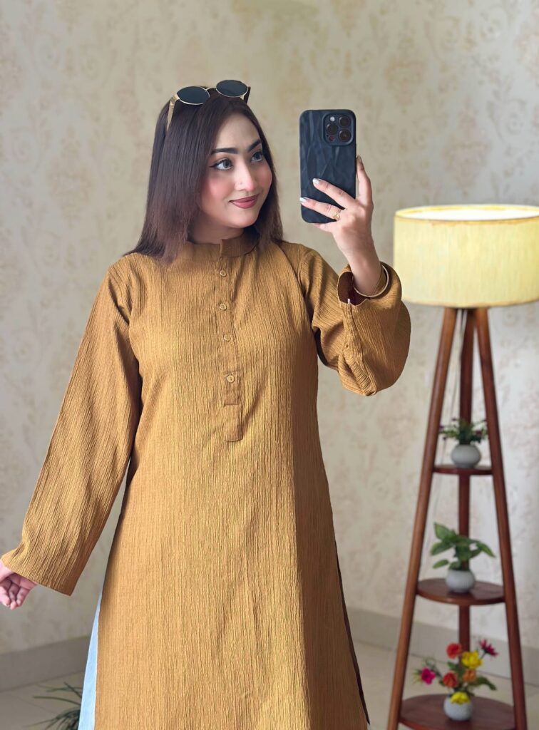 Summer Friendly Long Shirt Mastered Yellow